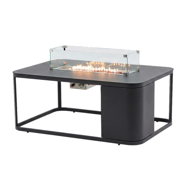 STAY Fogo Rectangular vuurtafel - Charcoal
