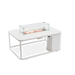 STAY Fogo Rectangular vuurtafel - White