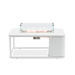 STAY Fogo Rectangular vuurtafel - White