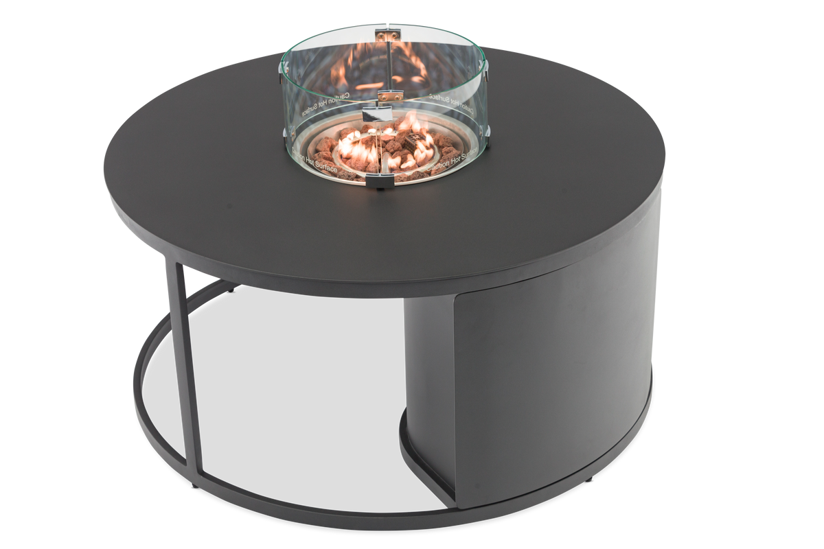 STAY Fogo Round vuurtafel - Charcoal