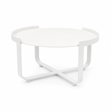 Stay Natural salontafel - White / aluminium
