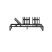 STAY Flex Triple loungebank - Stone / charcoal frame