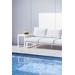 STAY Flex Triple loungebank - Stone / white frame