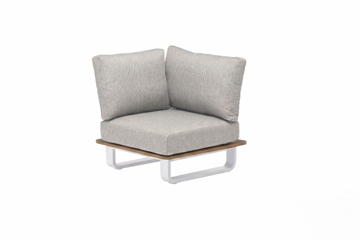 STAY Natural Corner hoekstuk loungebank - White / light grey