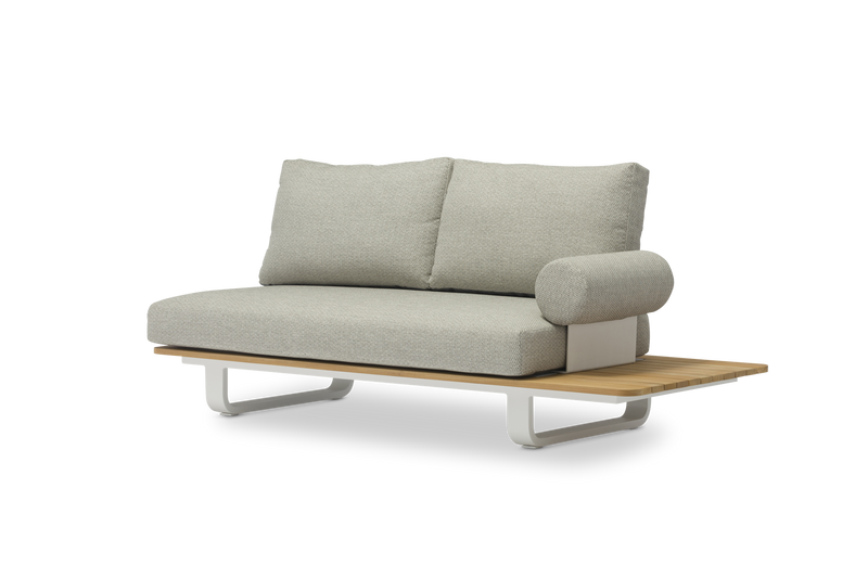 STAY Natural Double loungebank - White / light grey
