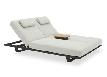 STAY Flex double ligbed - Stone / charcoal frame