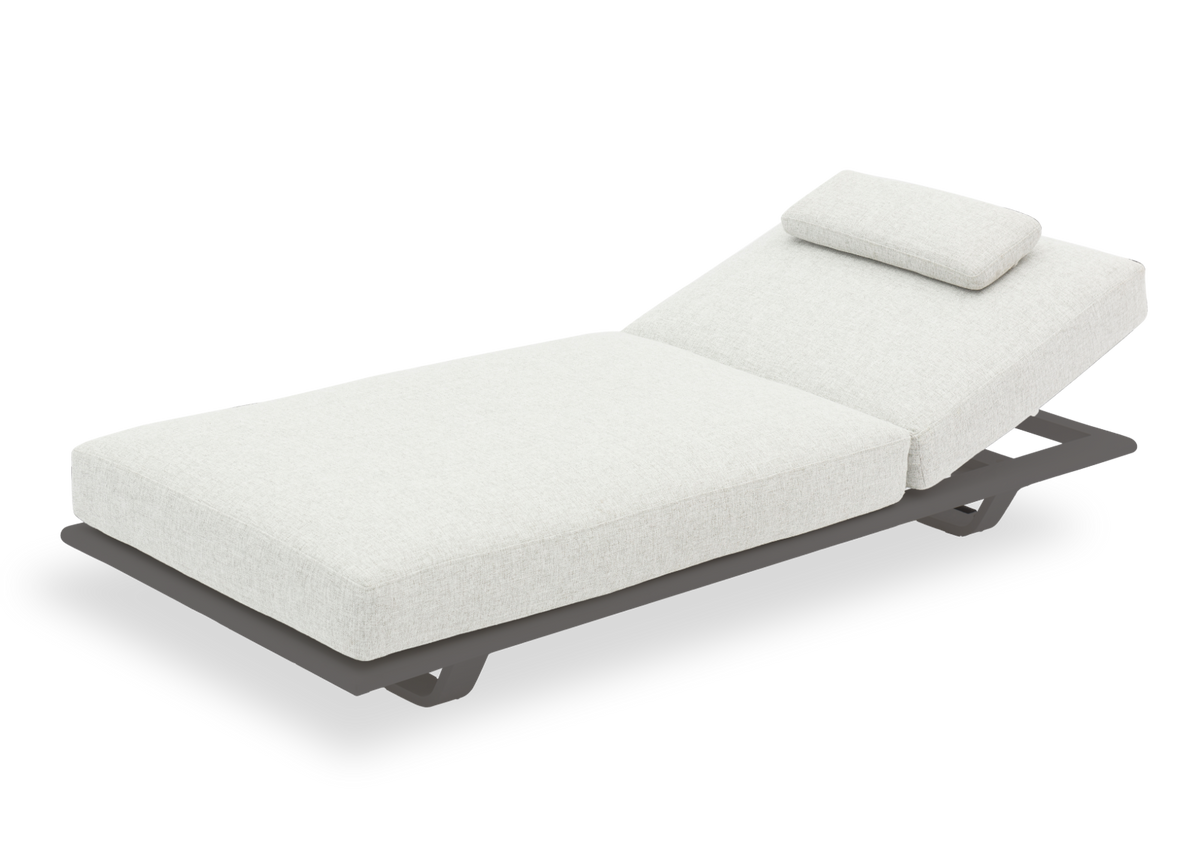 STAY Flex Single ligbed - Stone / charcoal frame