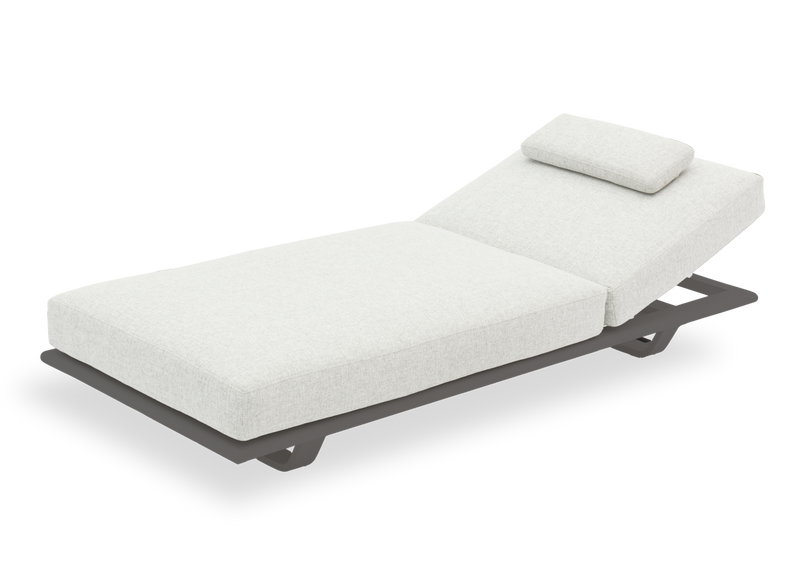 STAY Flex Single ligbed - Stone / charcoal frame