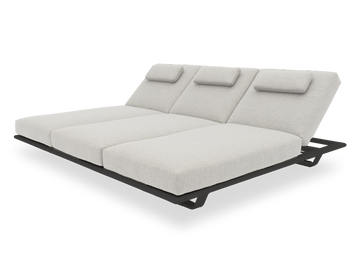 STAY Flex Triple ligbed - Stone / charcoal frame