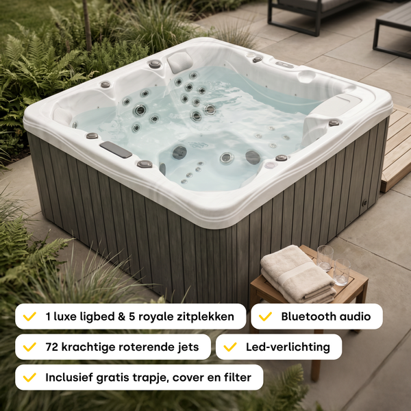 W’eau Monaco spa – 6 persoons