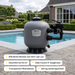 W'eau HDPE-650 side mount zandfilter 16m³