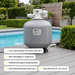 W'eau V-350 glasvezelversterkt topmount zandfilter 4m³