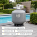 W'eau V-500 glasvezelversterkt topmount zandfilter 12m³