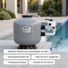 W'eau S-500 glasvezelversterkt sidemount zandfilter 12m³