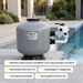 W'eau S-700 glasvezelversterkt sidemount zandfilter 20m³