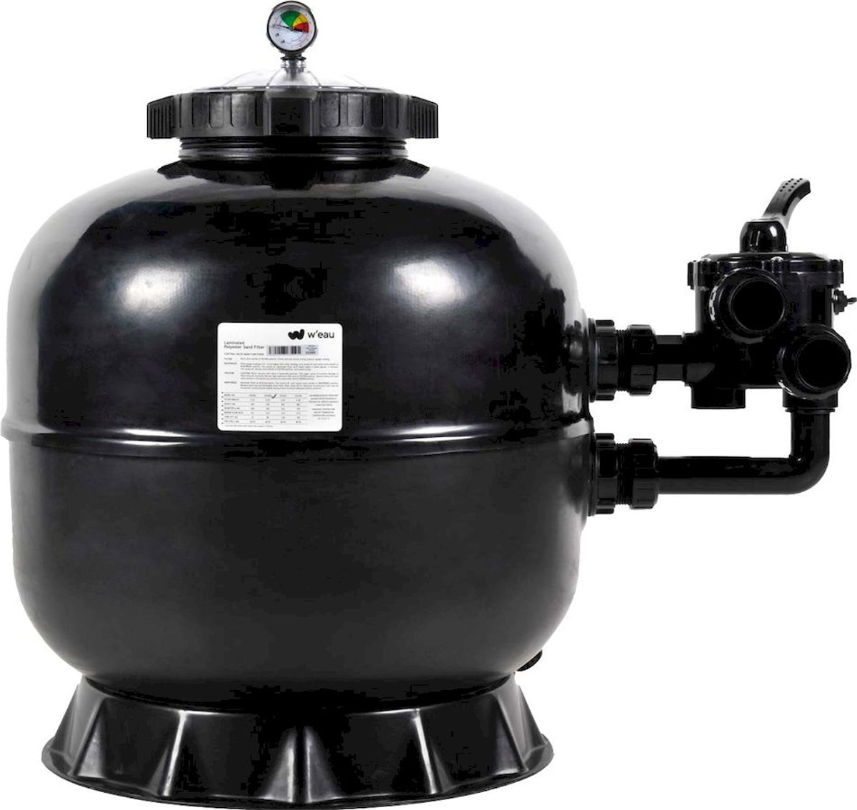 W'eau SPO-500 polyester side mount zandfilter