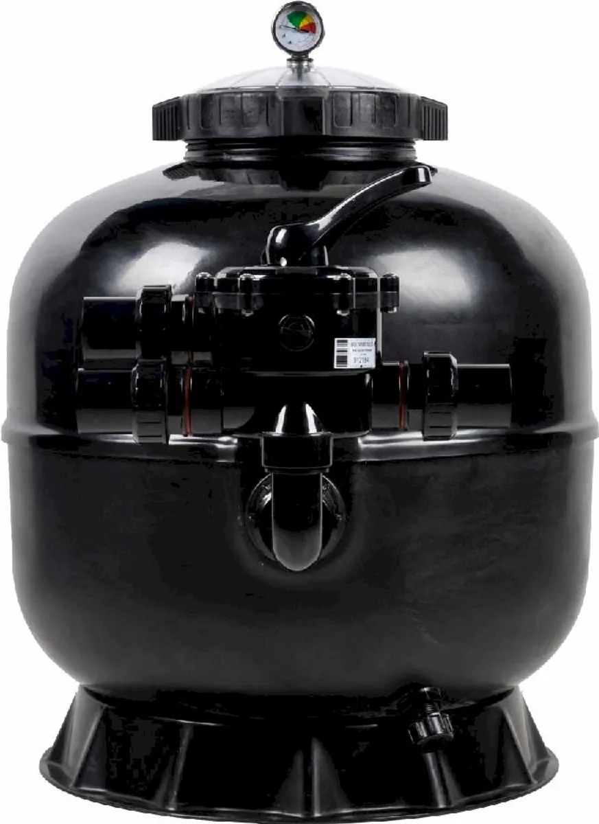 W'eau SPO-900 polyester side mount zandfilter 32m³ - zijkant