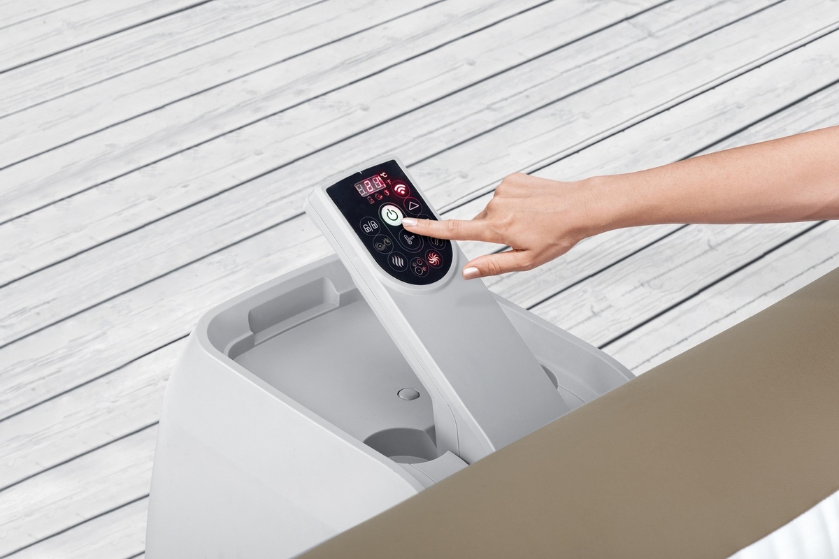 Lay-Z Spa Palma EnergySense Hydrojet Pro opblaasbare spa - 7 persoons