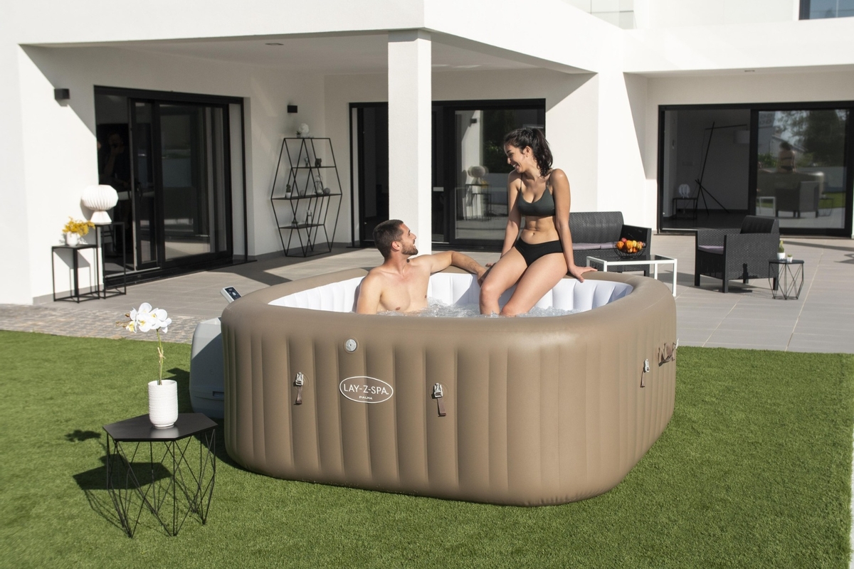 Lay-Z Spa Palma EnergySense Hydrojet Pro opblaasbare spa - 7 persoons