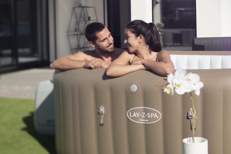 Lay-Z Spa Palma EnergySense Hydrojet Pro opblaasbare spa - 7 persoons