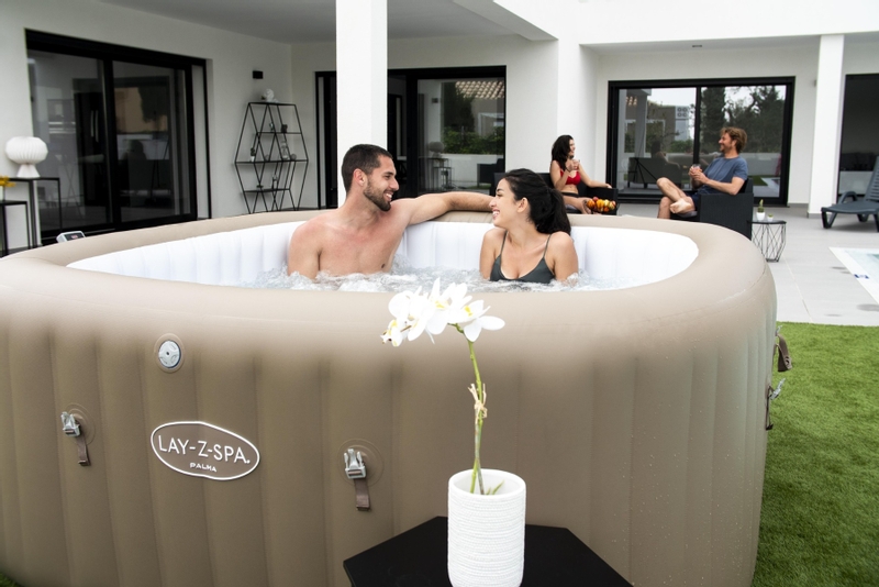 Lay-Z Spa Palma EnergySense Hydrojet Pro opblaasbare spa - 7 persoons