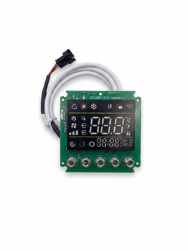 W'eau touchscreen display voor W'eau Vertical Full Inverter zwembad warmtepomp 6 + 8 + 10 + 13kw- 1 stuk