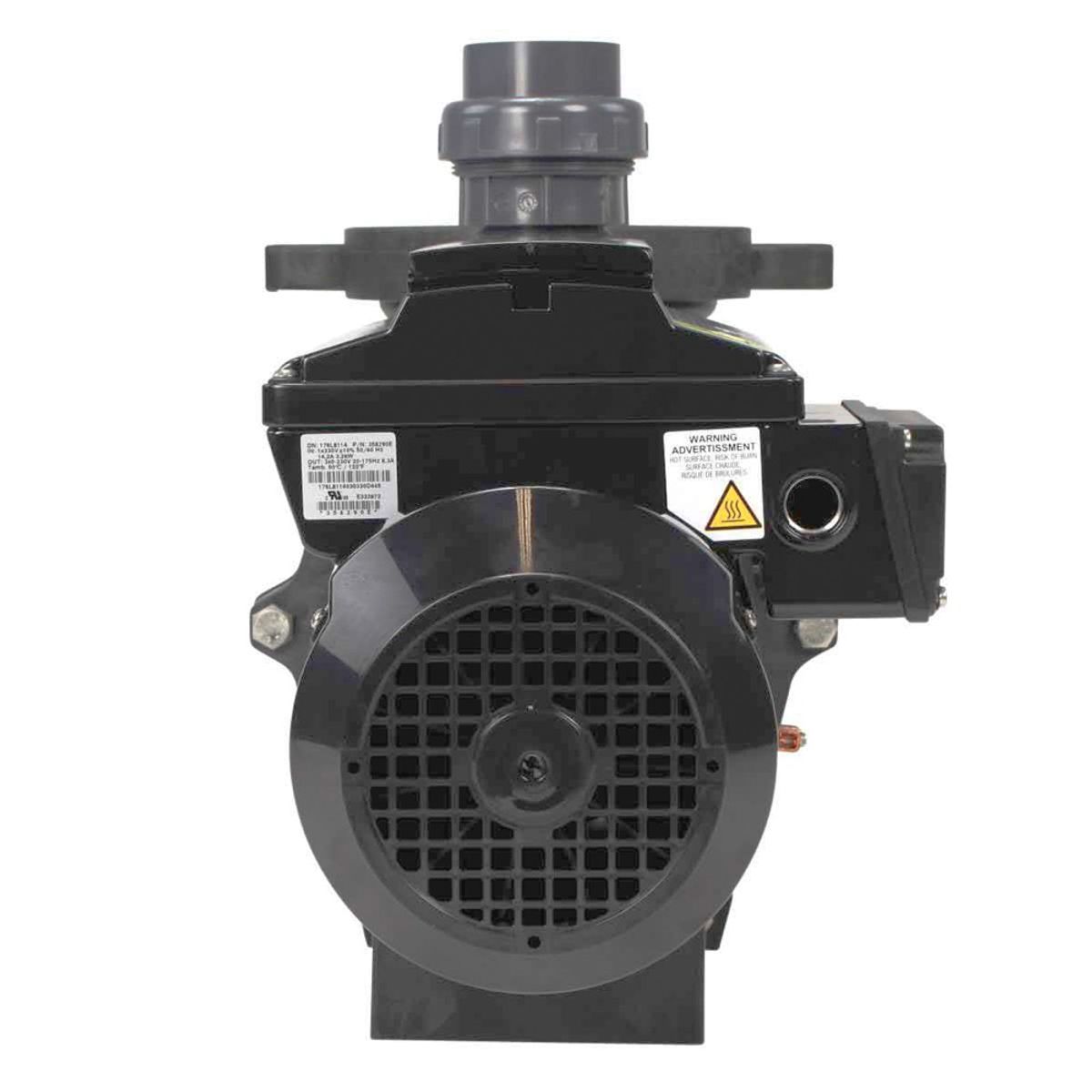 Pentair IntelliFlo WhisperFlo VSD Variabele zwembadpomp achterkant