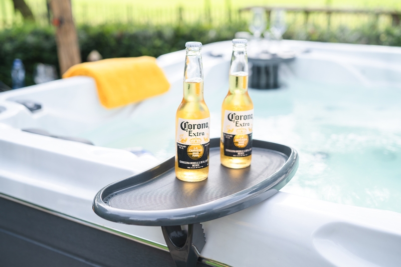 W'eau Spa dienblad en bier