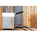 Houtgestookte hottub Extern - 4-6 personen - Grijs - Kachel