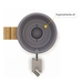 Houtgestookte hottub Extern - 4-6 personen - Grijs

