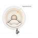 Houtgestookte hottub Intern - 3-4 personen - Wit
