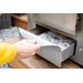Houtgestookte hottub Extern - 4-6 personen - Grijs - Kachel