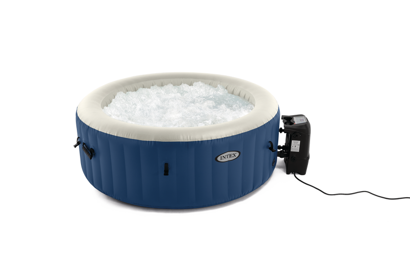 Intex Pure Spa Bubble massage blauw opblaasbare spa - 4 persoons