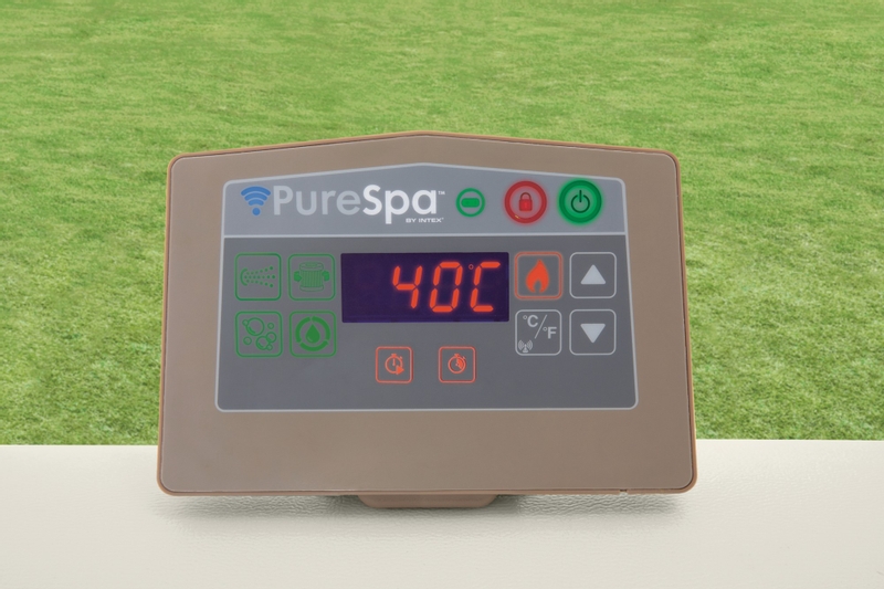 Intex Pure Spa Calacatta Dual Zone opblaasbare spa - 4 persoons