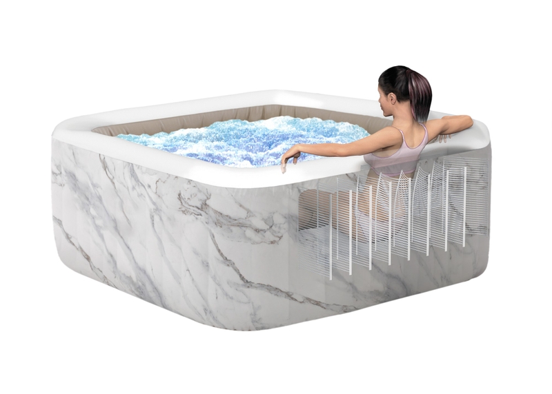 Intex Pure Spa Calacatta Dual Zone opblaasbare spa - 4 persoons