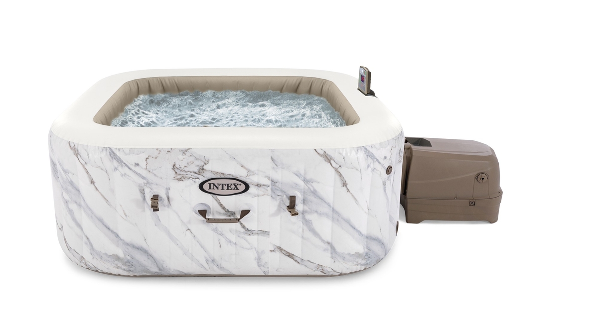 Intex Pure Spa Calacatta Dual Zone opblaasbare spa - 6 persoons