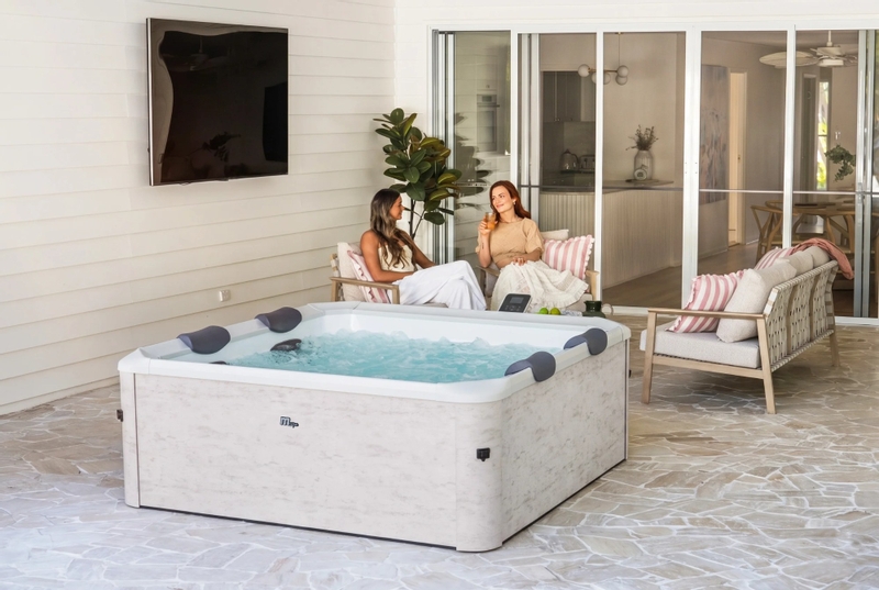 MSpa Lithos Aero frame spa - 6 persoons