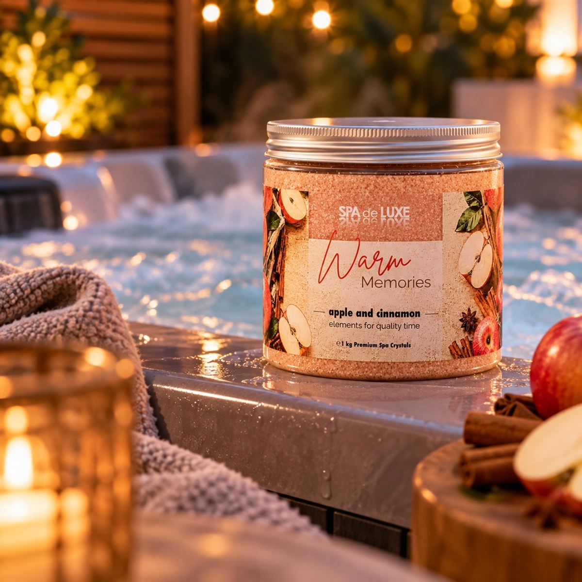 AquaFinesse Badesalz „Warm Memories“ – 1000 Gramm