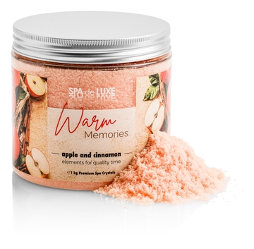 AquaFinesse Badesalz „Warm Memories“ – 1000 Gramm