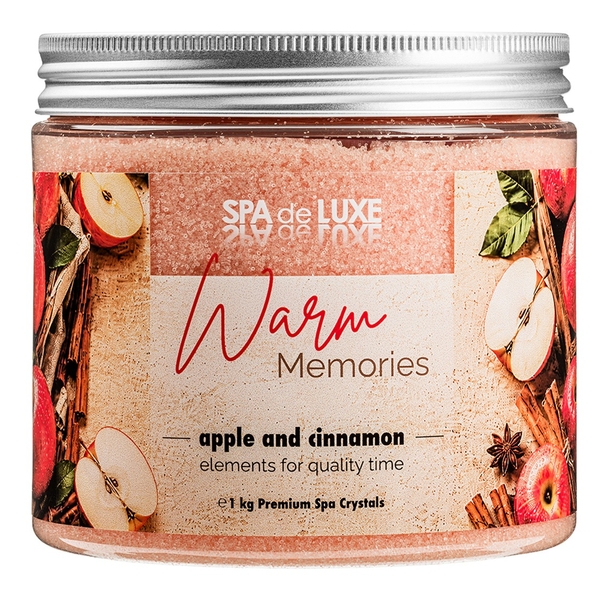 AquaFinesse Badesalz „Warm Memories“ – 1000 Gramm