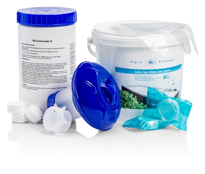 AquaFinesse pakket voor Swim Spa (voor 6 maanden)