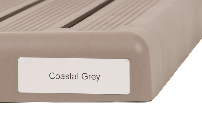 DuraStep II spa trapje - Coastal grey - detail