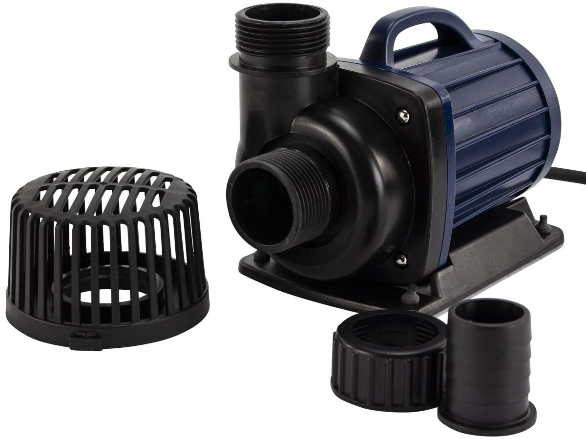 Aquaforte DM-6500 vijverpomp aansluiting.