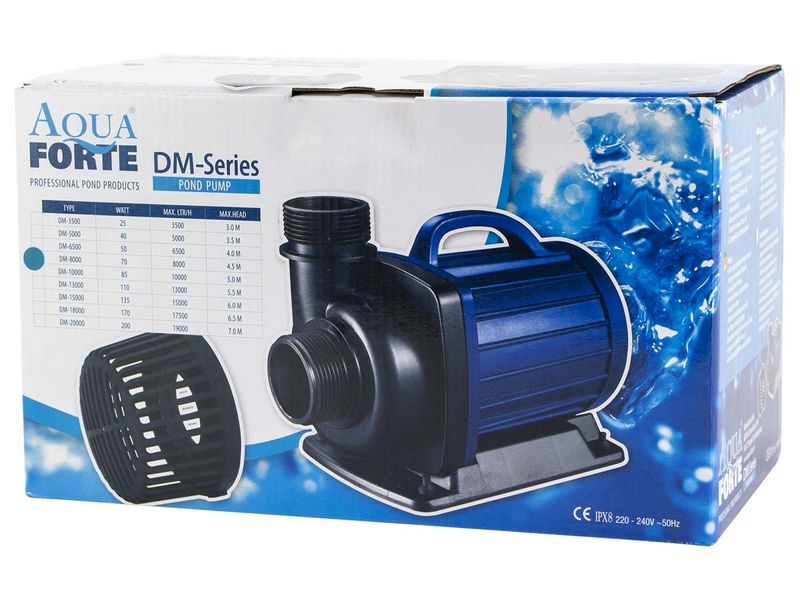 Aquaforte DM-8000 vijverpomp doos.