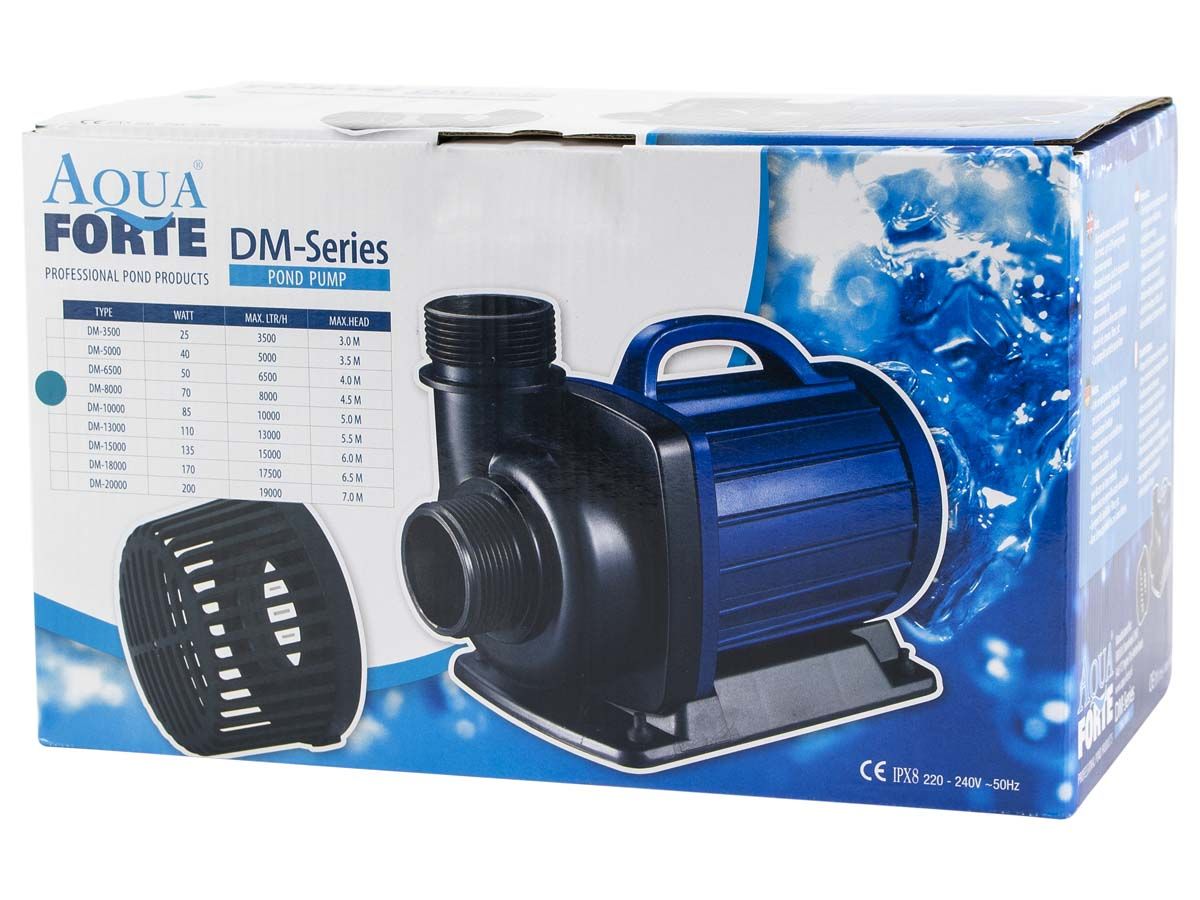 Aquaforte DM-10000 vijverpomp doos.
