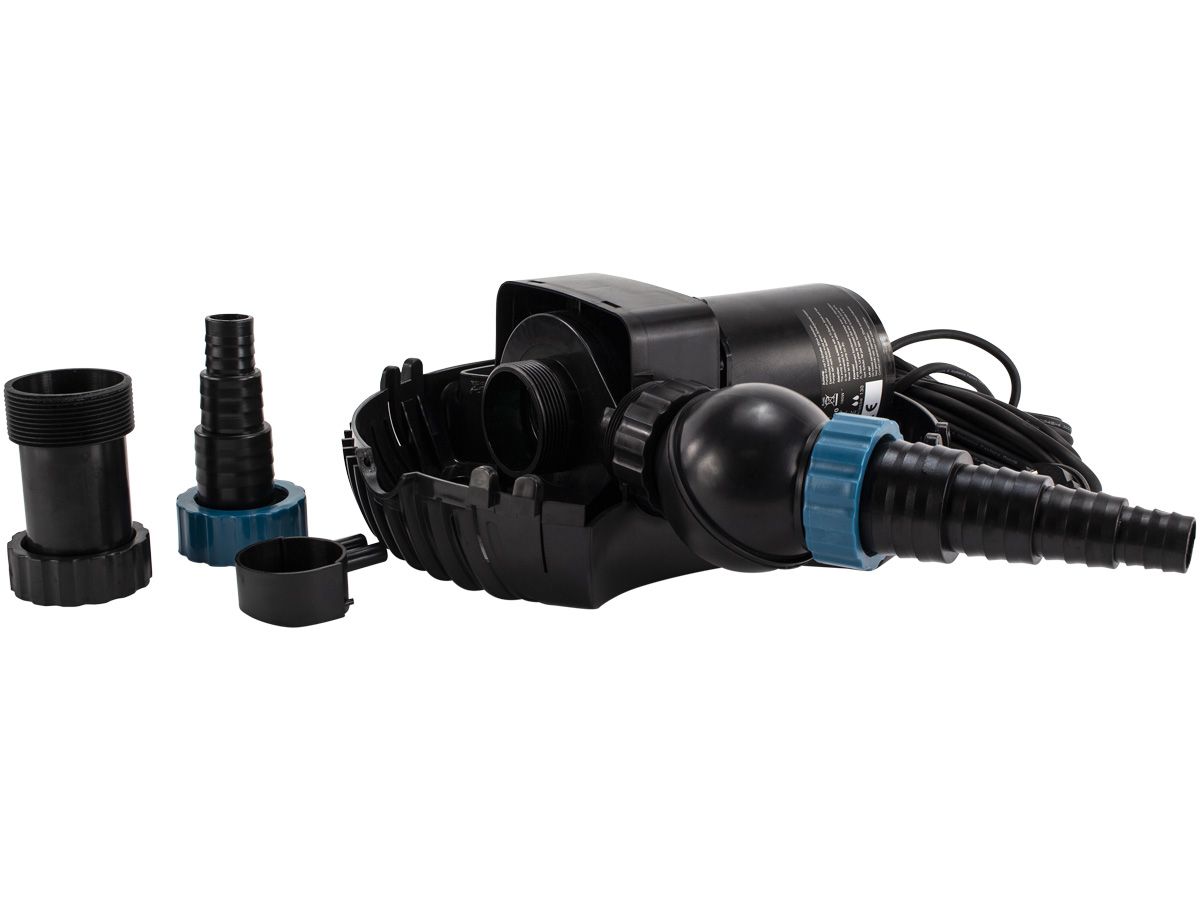 Aquaforte O-8500 vijverpomp binnenkant.