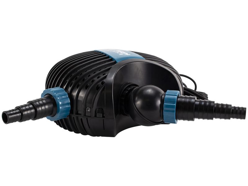 Aquaforte O-8500 vijverpomp zijaanzicht.