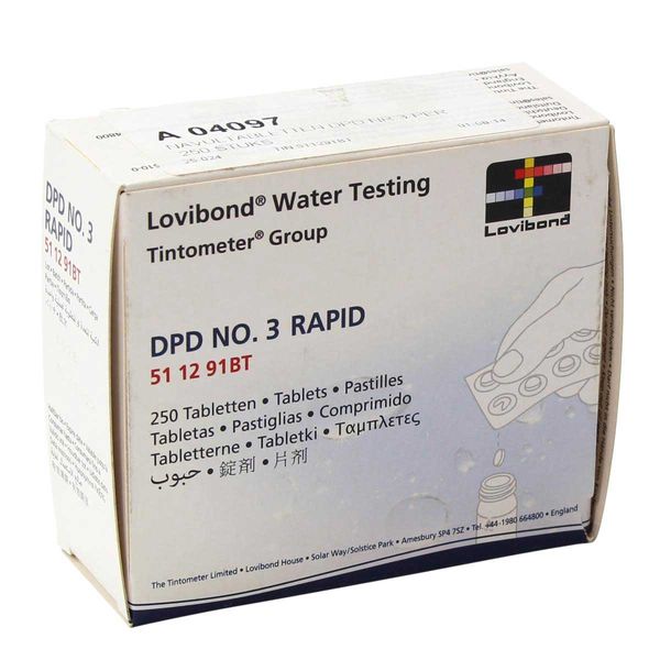 Lovibond DPD 3 tabletten 250 stuks