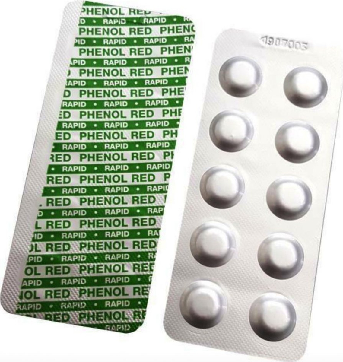 Phenol Red pH tabletten voor manuele tester - 100 stuks