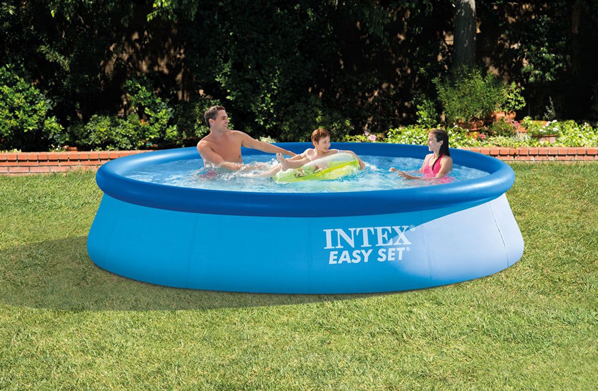 Intex Easy Set zwembad - 366 x 76 cm - met filterpomp